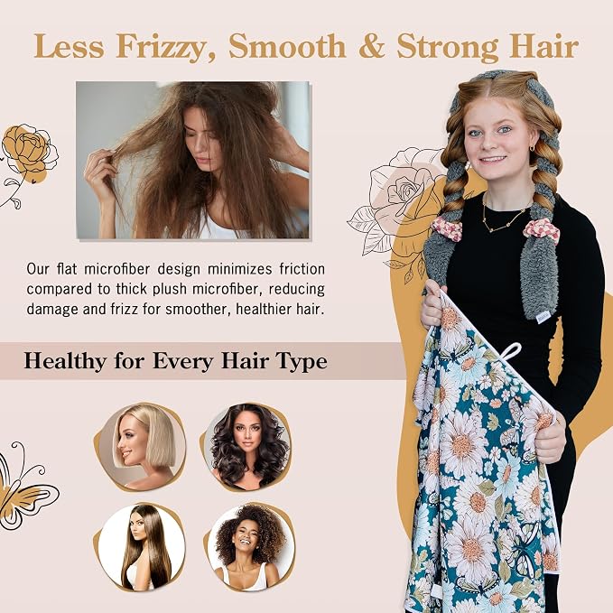 Microfiber Hair Towel Wrap for Women - Image 6