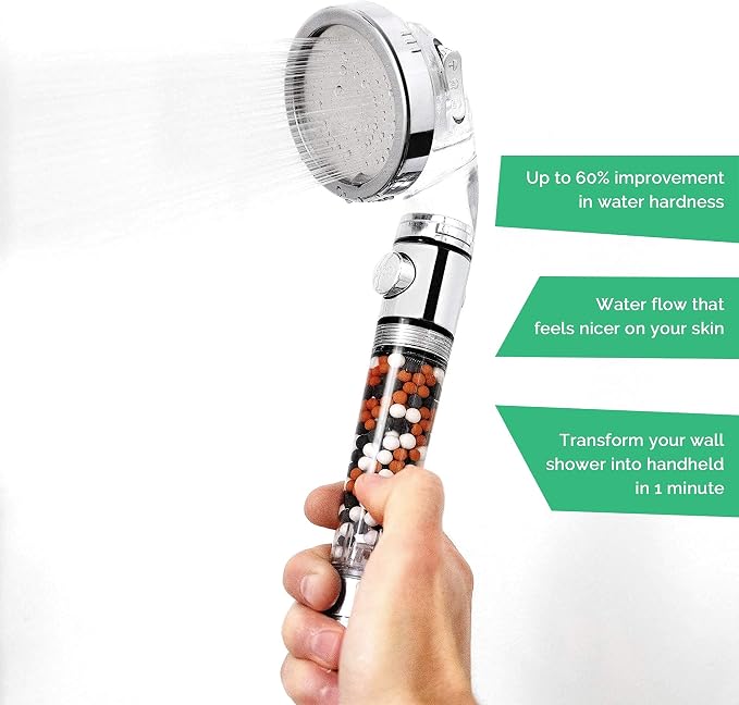 Original StoneStream EcoPower High Pressure Handheld Shower Head - Image 8