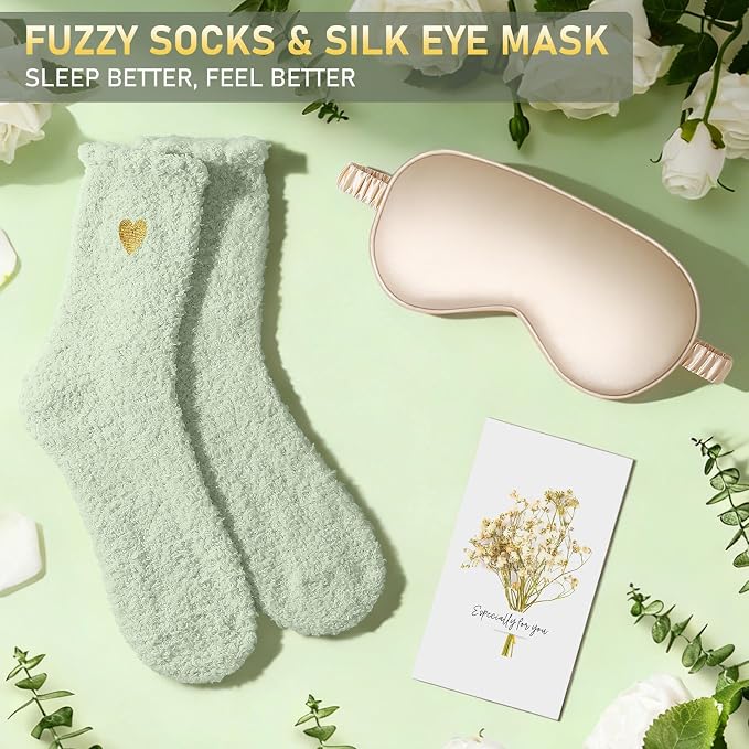 Birthday Gifts for Women, Gift Baskets for Women Self Care Spa Set, Get Well - Image 9