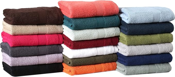 Belizzi Home Ultra Soft 6-Piece Hand Towel Set 16x28-100% Ringspun Cotton - Image 5