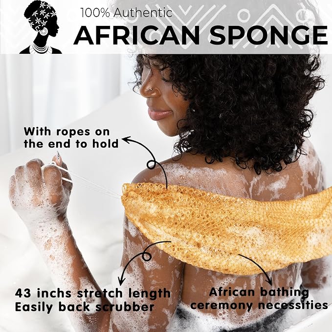 Authentic African Net Sponge - Image 2
