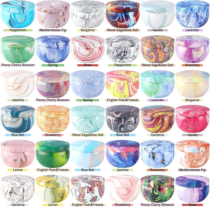 36 Packs Scented Candles Gift Set, Fragrances Candle - Image 2