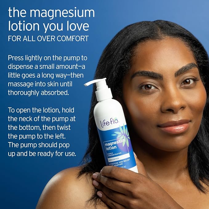 LIFE-FLO Unscented Magnesium Lotion - Image 4