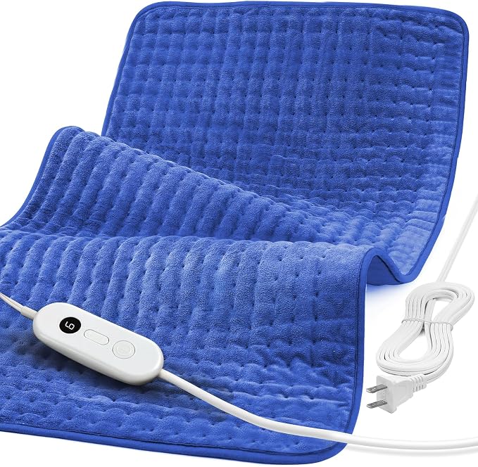 Heating Pad for Back Pain Relief, Auto Off, Moist Dry Heat Therapy, Machine by Makethewinterwarmer