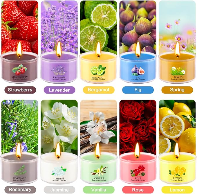 Aromatherapy Scented Candles 20 Pack - Image 2
