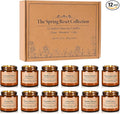 12 Pack Scented Soy Candles Set, 3.5oz Glass Jar Aromatherapy Candles, 20-25H by YINUOLIGHT