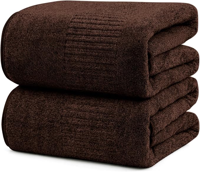 SEISSO Bath Towels, Extra Absorbent & Quick Drying Lightweight Fiber Towels by SEISSO