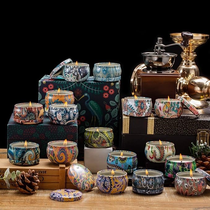 WPONSZU 16 Pack Scented Candles Gift Set - Image 3