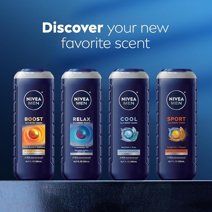 NIVEA MEN Fresh Wave Body Wash - Image 8