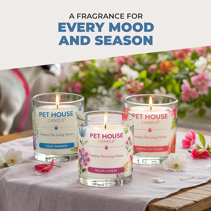 One Fur All Pet House Scented Candles, Long Lasting, Clean Burning, Pet - Image 8