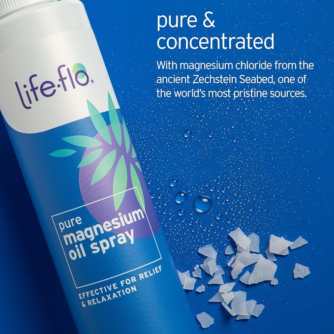 LIFE-FLO Magnesium Lotion and Pure Magnesium Oil Spray Bundle - Image 3