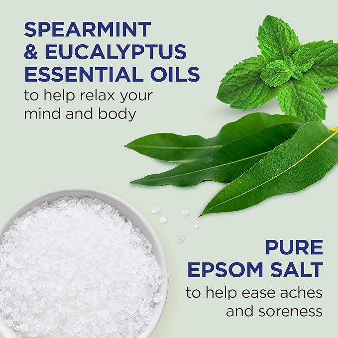 Dr Teal's Foaming Bath with Pure Epsom Salt, Relax & Relief with Eucalyptus & - Image 4
