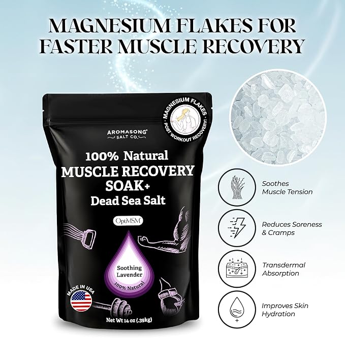 Aromasong Muscle Recovery Bath Soak 3 LB - Image 3