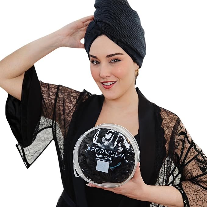 FORMUL-A Microfiber Hair Towel Wrap – Anti Frizz Towel by Unknown