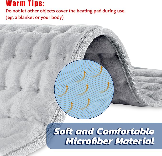 Electric Heating pad for Back Neck Shoulder Knee Arms Legs- Electric Heat Pads - Image 2