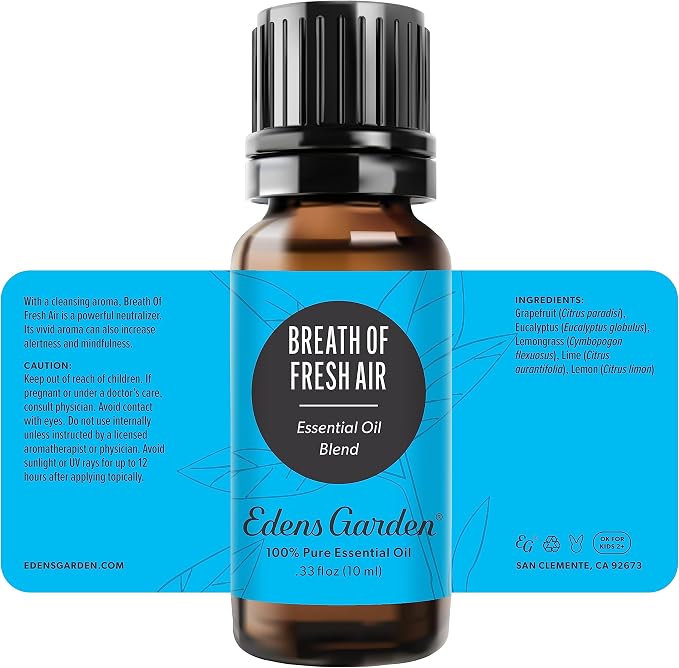 Edens Garden Breath of Fresh Air Essential Oil Blend- 100% Pure Premium Grade - Image 9