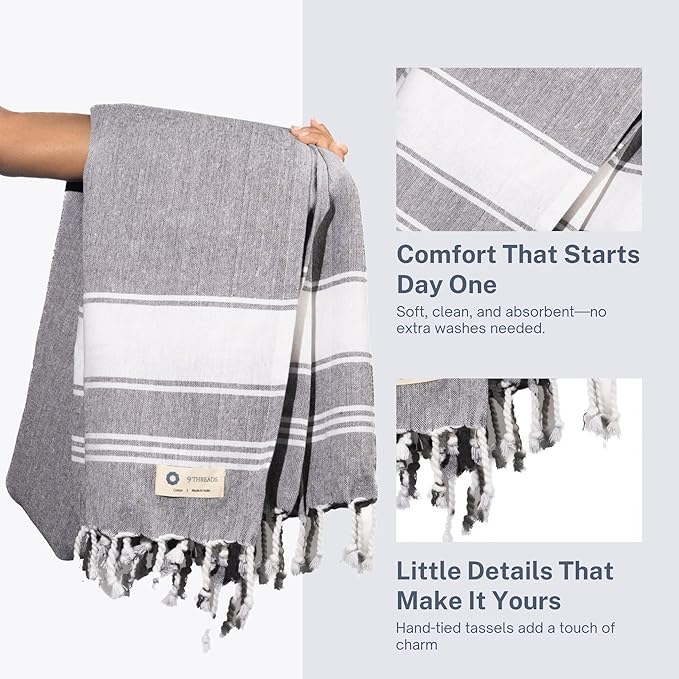 Cotton Turkish Beach Towel - Image 7