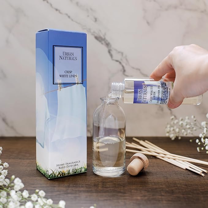 Urban Naturals Coconut Breeze Reed Diffuser Oil Set - Image 4