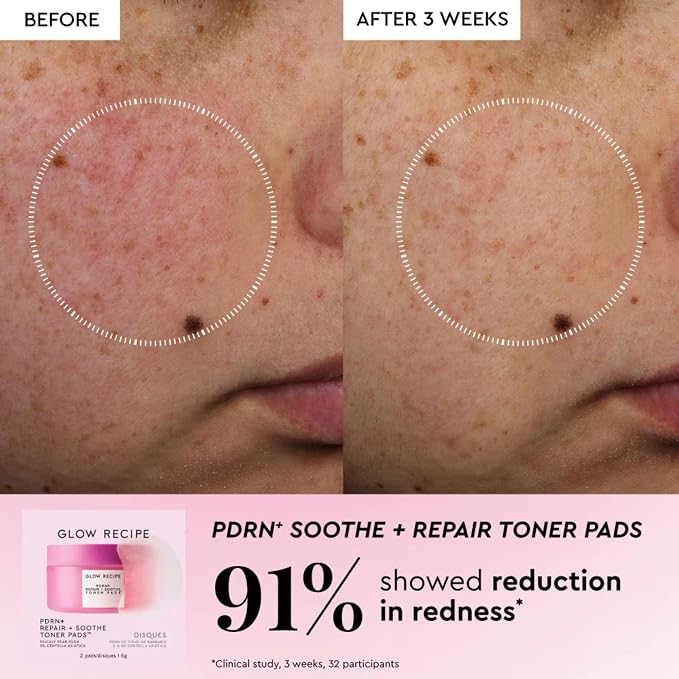 Glow Recipe Toner Pads Kit Trial Set, 12-Piece Korean Toner Pad Kit - Image 8