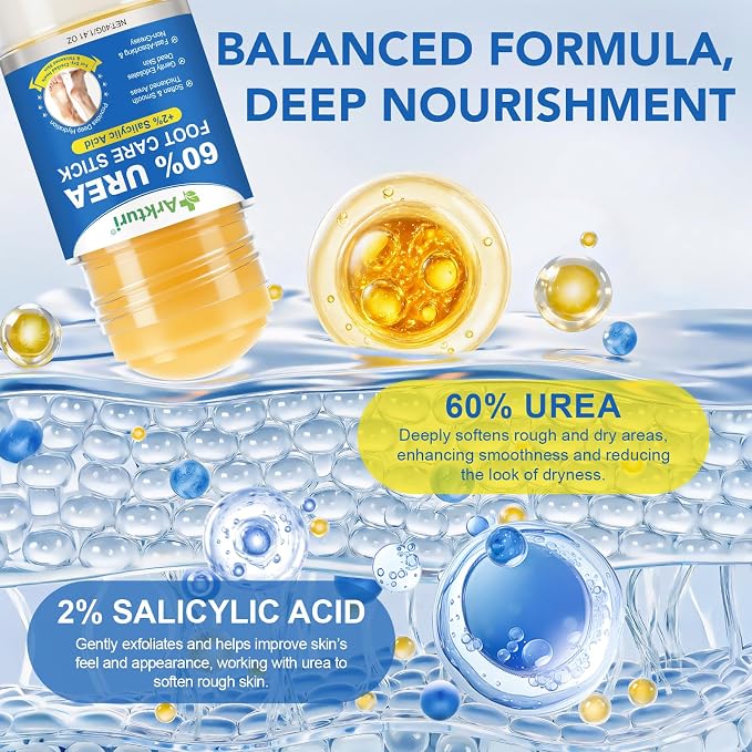 Urea Cream, Maximum Strength Urea Foot Cream, 60% Urea Cream Stick plus 2% - Image 4