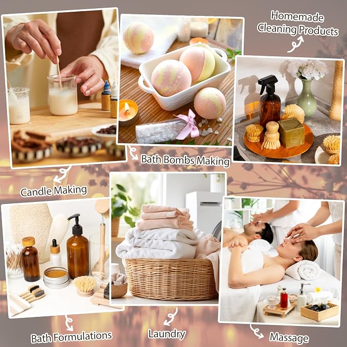Essential Oil Set, Home Care, Humidifier Laundry, Candle Making - Image 3