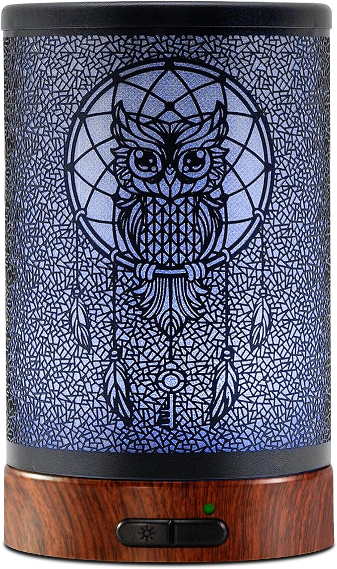 EQUSUPRO Essential Oil Diffuser 150ml Metal Aromatherapy Oil Diffuser by EQUSUPRO