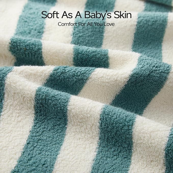 REDKISS 2-Pack Striped Hand Towels - Image 6