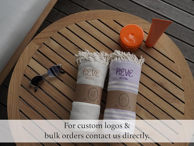 Personalized Embroidered Beach Towel | Throw Blanket, Easy Carry, Sand Free - Image 5