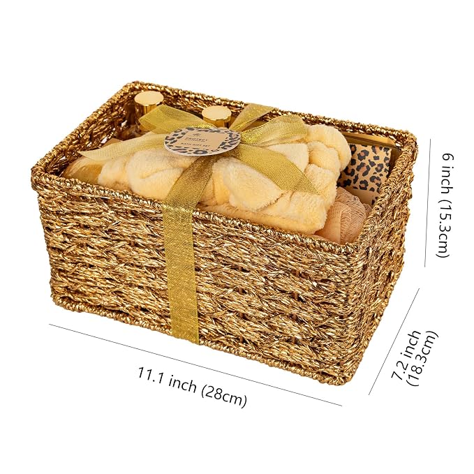 35 Pcs Mothers Day Gifts for Mom, Honey & Almond Bath & Body Gift Basket for - Image 6