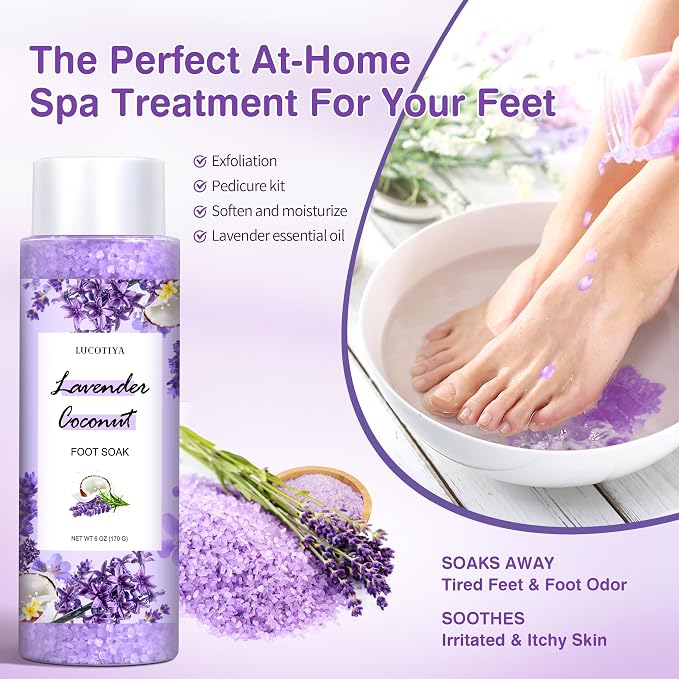 Lavender Foot Soak Set - Image 2