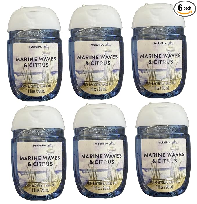 Bath and Body Works Classic and Seasonal Scents Pocketbac Gel Sanitizers by BathBodyWorks