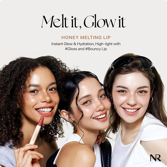 Nature Republic HONEY MELTING LIP SOFT LIP STICK Hydrating Gloss, Moisturizing - Image 8