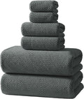 REDKISS Soft 6 Piece Bath Towels Set, 2 Large Bath Towel Sheet, 2 Hand Towels by REDKISSOnline