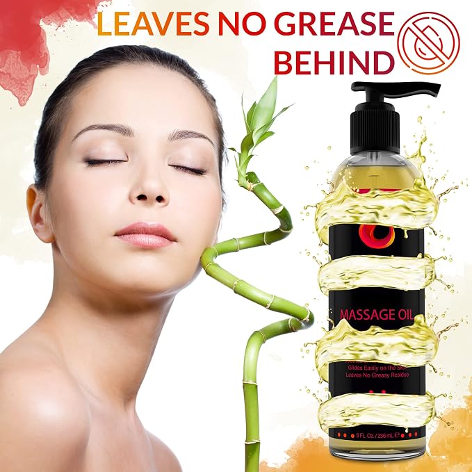 Body Massage Oil: Massage Oil for Massage Therapy, Premium Massaging Oil-Lush - Image 7