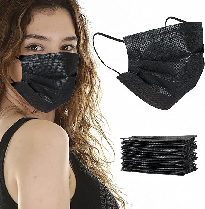 akgk 200pcs Disposable Face Masks, 3 Ply Disposable Masks - Image 8