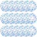 18Pcs Plastic Shower Caps for Women Waterproof Bath Caps Bathing Hair Cap by ZGQHZR