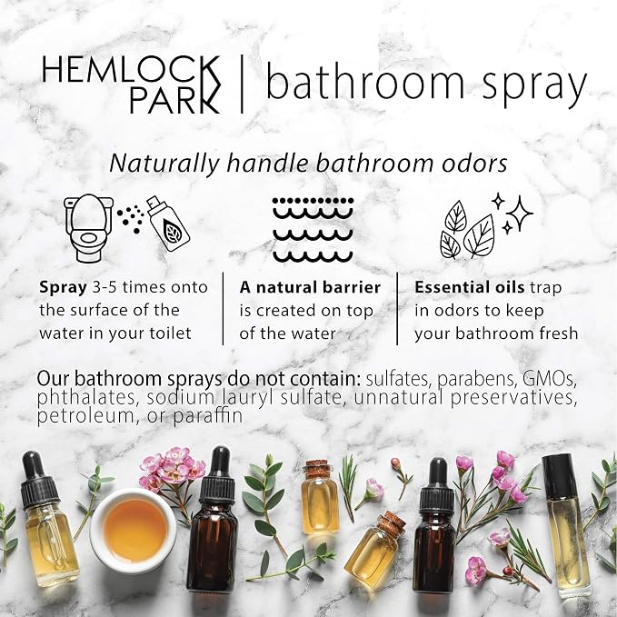 Hemlock Park Blood Orange Sage Room & Linen Spray | Botanical Mist Crafted - Image 2