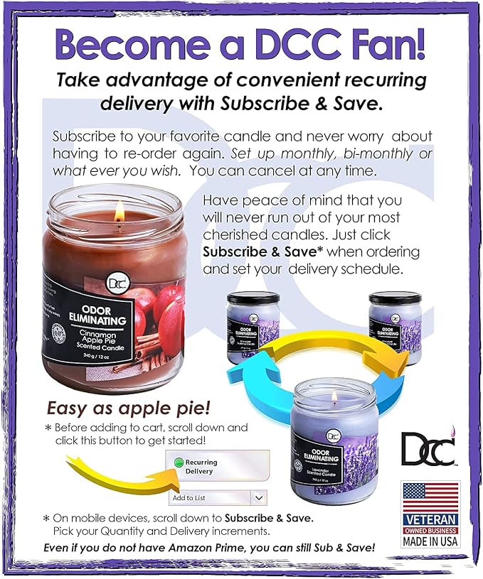 Almond Sugar Cookie Odor Eliminating Highly Fragranced Candle - Image 6