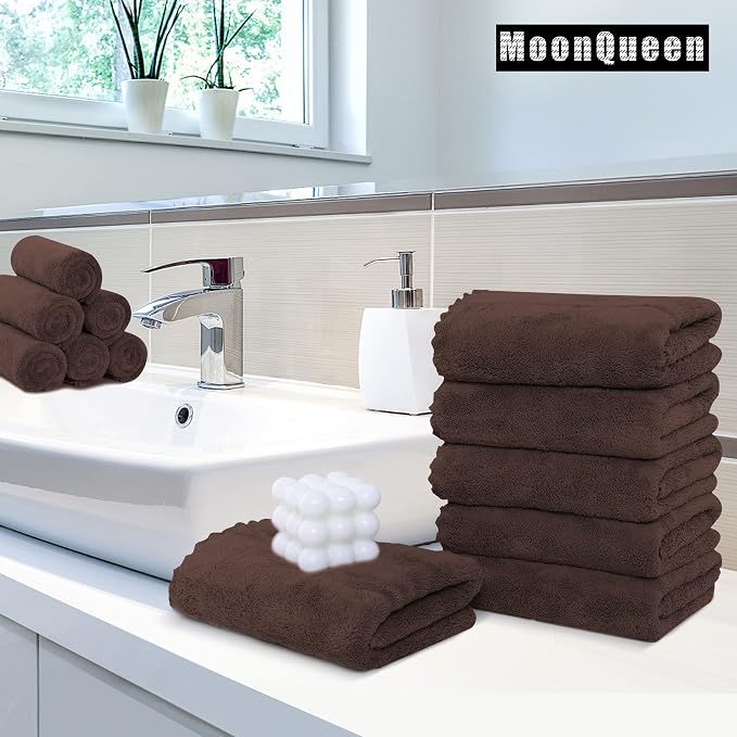 MOONQUEEN 18 Pack Premium Hand Towels - Image 2