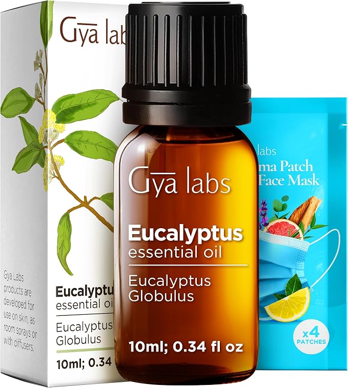 100% Pure Eucalyptus Essential Oil by GyaLabs