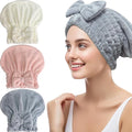 Jseng 3Packs Microfiber Hair Towel by Jseng