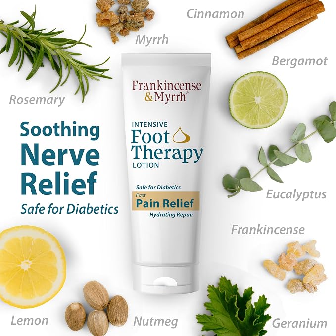 FRANKINCENSE & MYRRH Foot Pain Relief Cream - Image 4