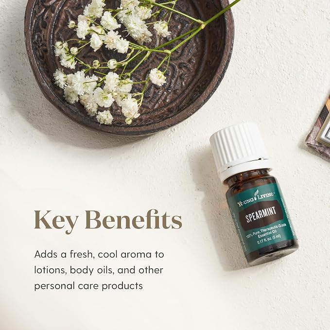 Spearmint Essential Oil 5ml by Young Living - Image 3