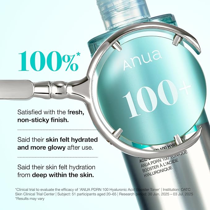 Anua PDRN 100 Hyaluronic Acid Booster Toner, Hydrating Face Toner - Image 5