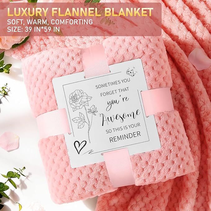 Birthday Gifts for Women, Gift Baskets for Women Self Care Spa Set, Get Well - Image 4