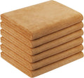 JML Large Microfiber Bath Towels, 6 Pack 30" x 60", Super Absortbent, Fast by JML