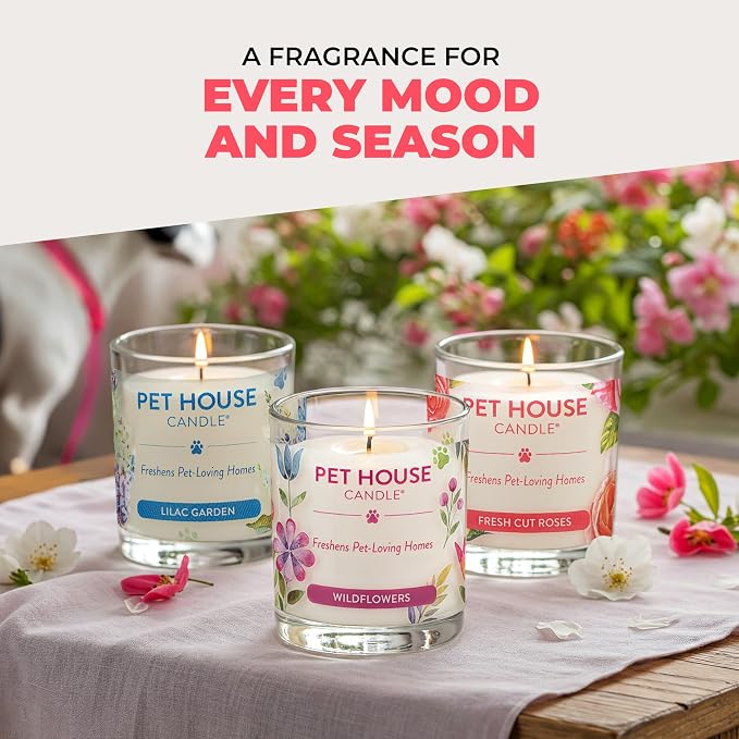 Pet House Candles, Clean Long-Burning, Scented Pet Friendly Candles, Plant-Based - Image 5