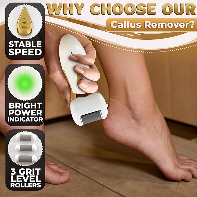 Electric Callus Remover for Feet – Electric Foot Filer - Image 3