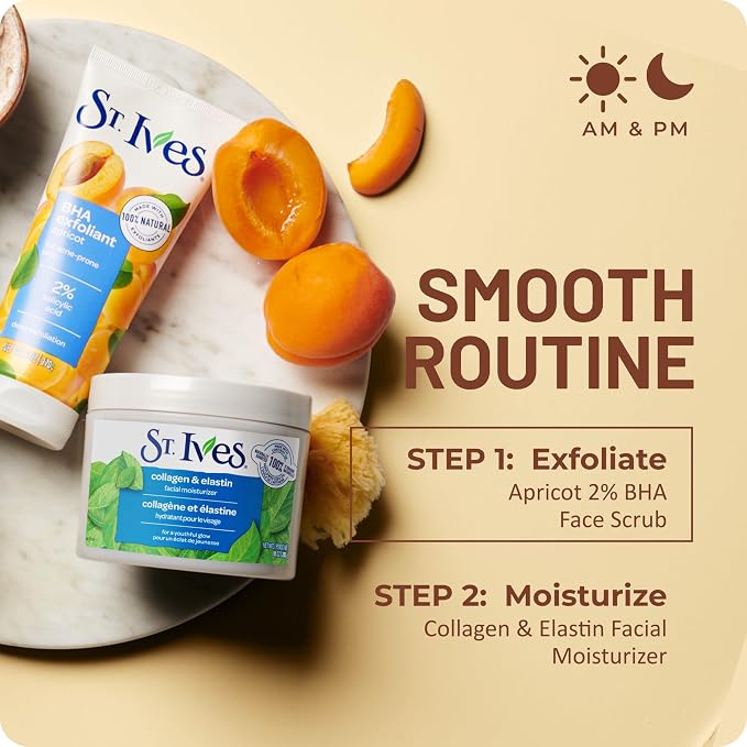 St. Ives Acne Control Apricot Face Scrub, Deep Exfoliator Skin Care, Prevents - Image 9
