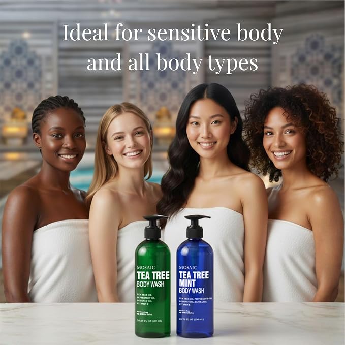 AnatoliaDaphne Tea Tree Body Wash and Shower Gel - Image 3